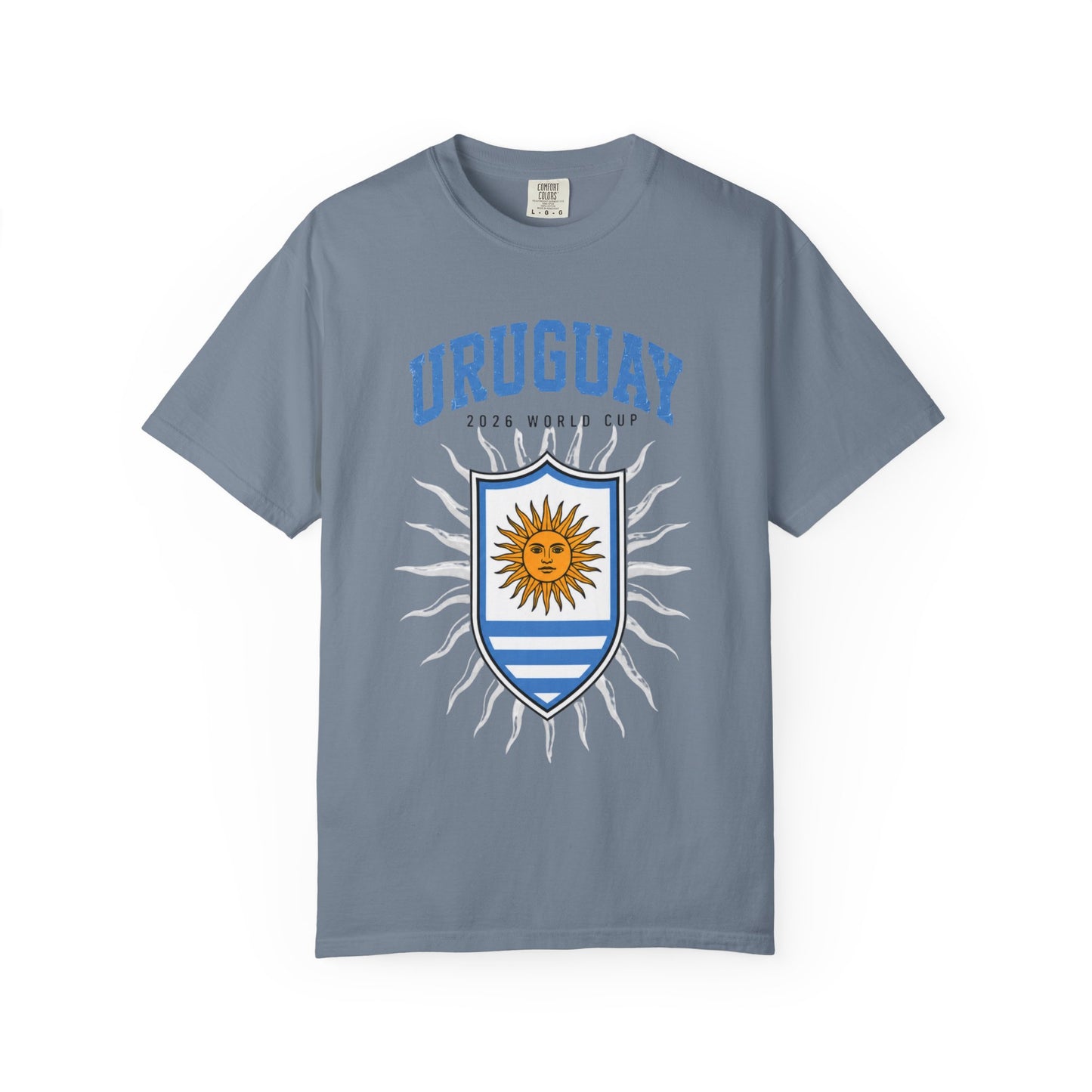 Uruguay Unisex Garment-Dyed T-shirt