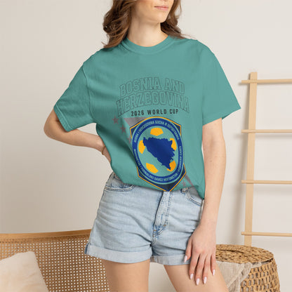 BOSNIA AND HERZEGOVINA Unisex Garment-Dyed T-shirt