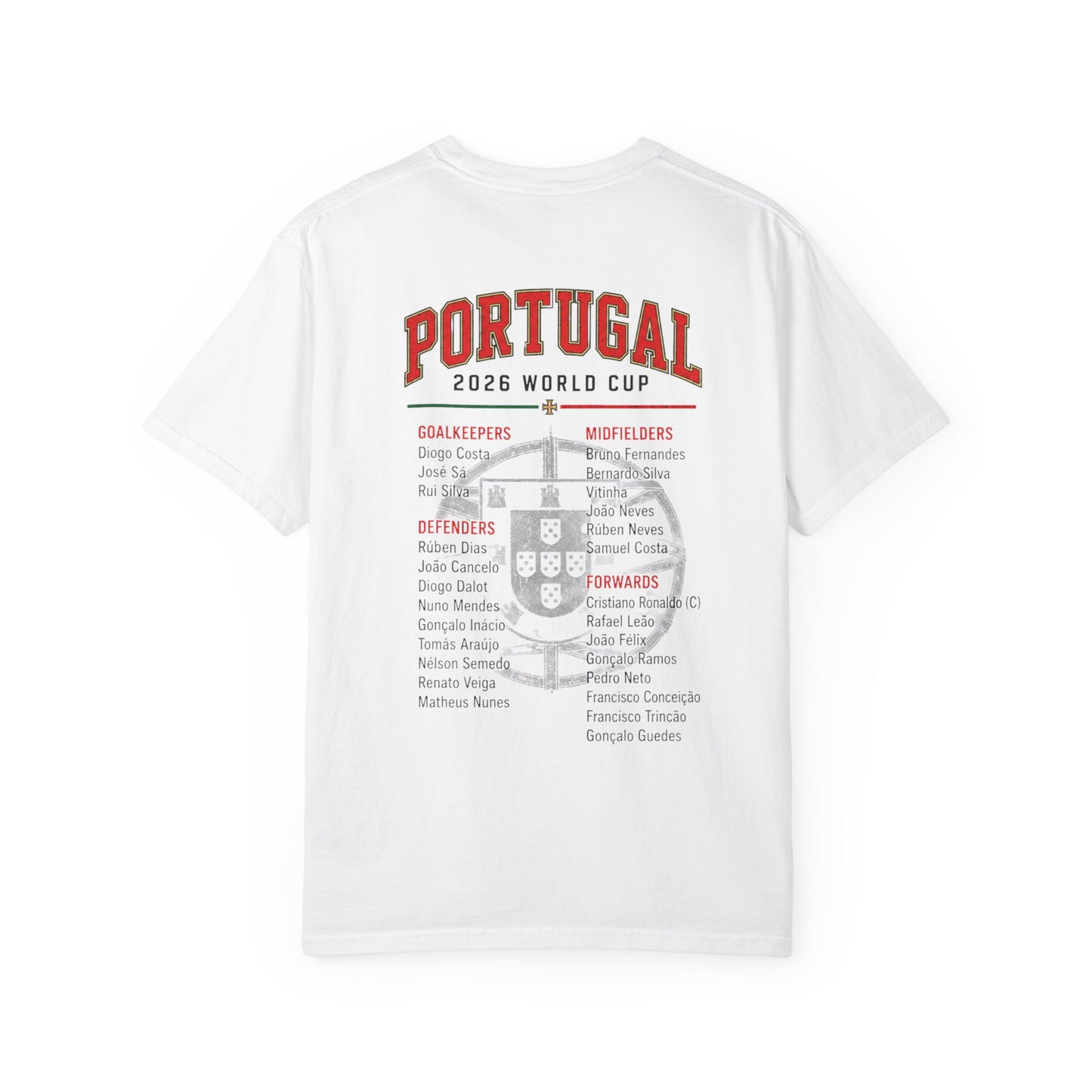 PORTUGAL Unisex Garment-Dyed T-shirt