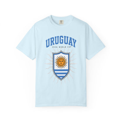 Uruguay Unisex Garment-Dyed T-shirt