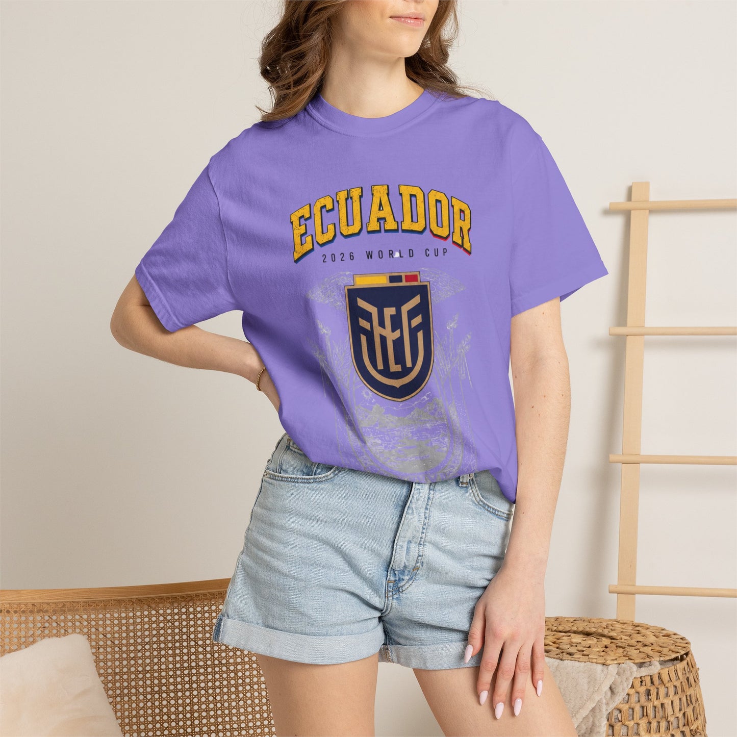 ECUADOR Unisex Garment-Dyed T-shirt
