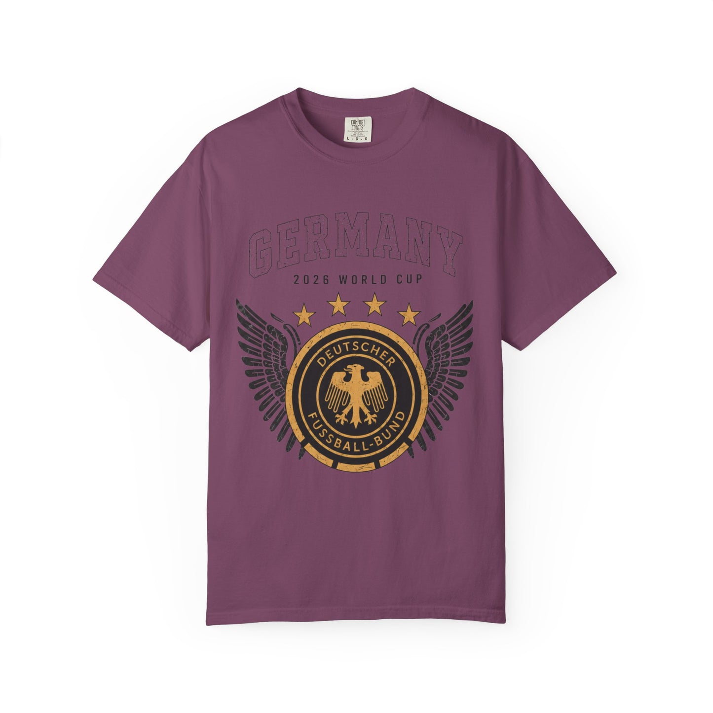 Germany Unisex Garment-Dyed T-shirt