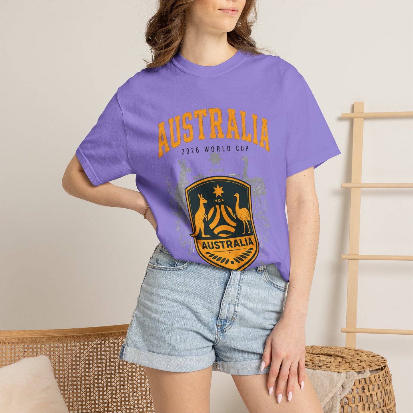 AUSTRALIA FIFA Unisex Garment-Dyed T-shirt