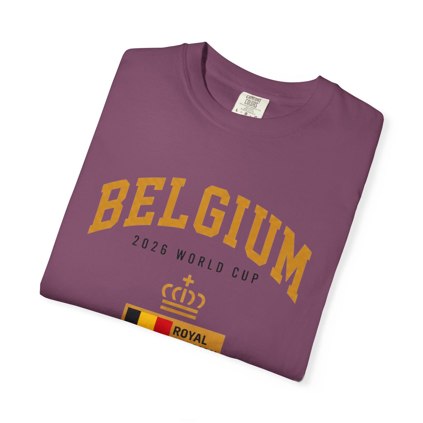 Belgium Unisex Garment-Dyed T-shirt