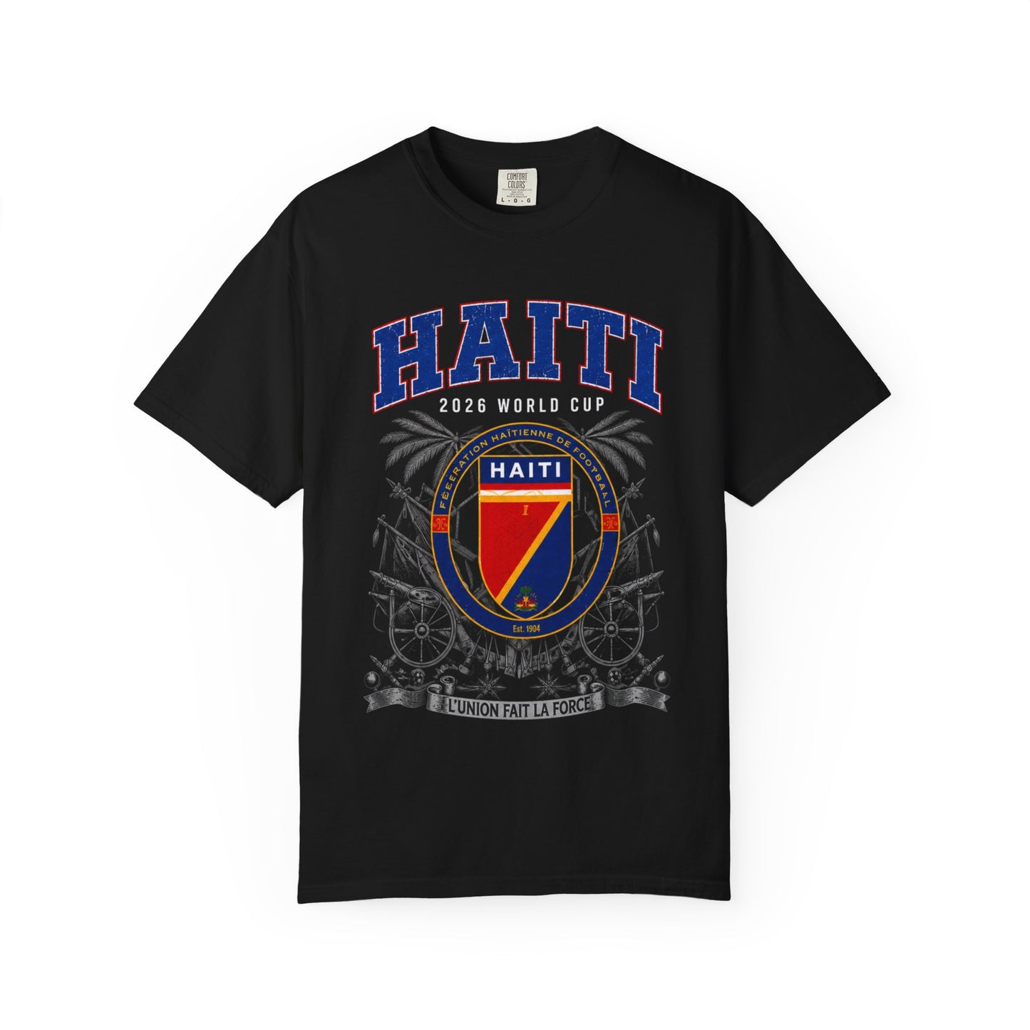 HAITI Unisex Garment-Dyed T-shirt
