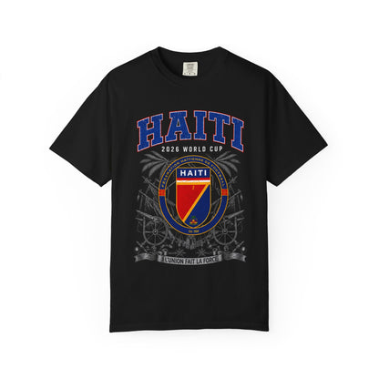 HAITI Unisex Garment-Dyed T-shirt