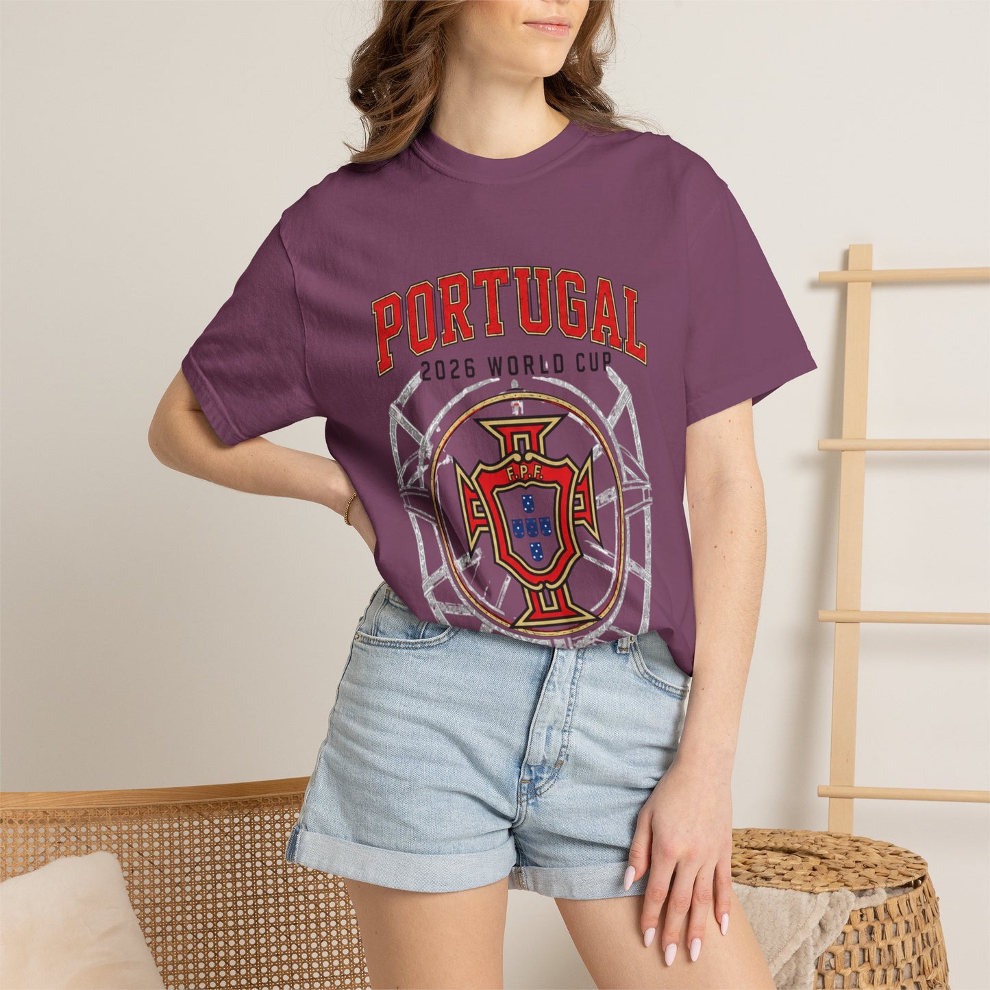 PORTUGAL Unisex Garment-Dyed T-shirt