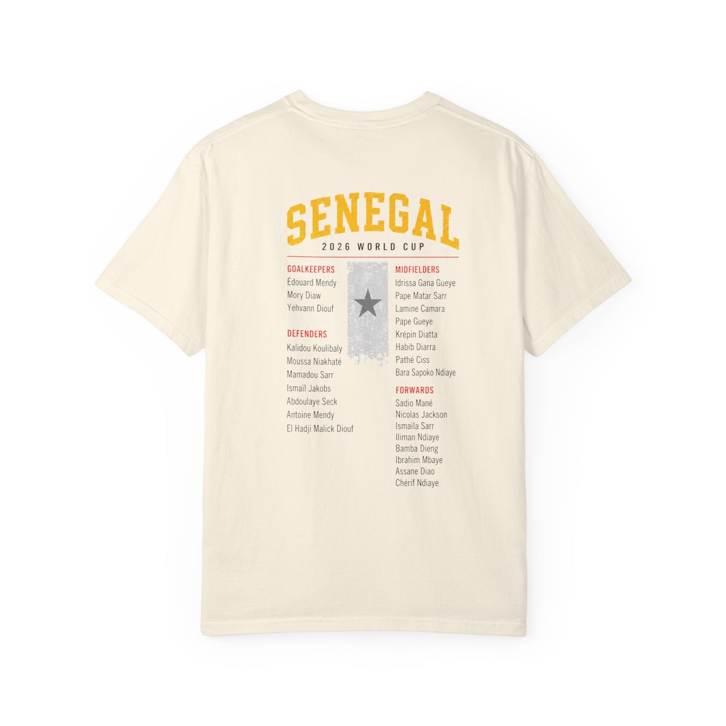 SENEGAL Unisex Garment-Dyed T-shirt