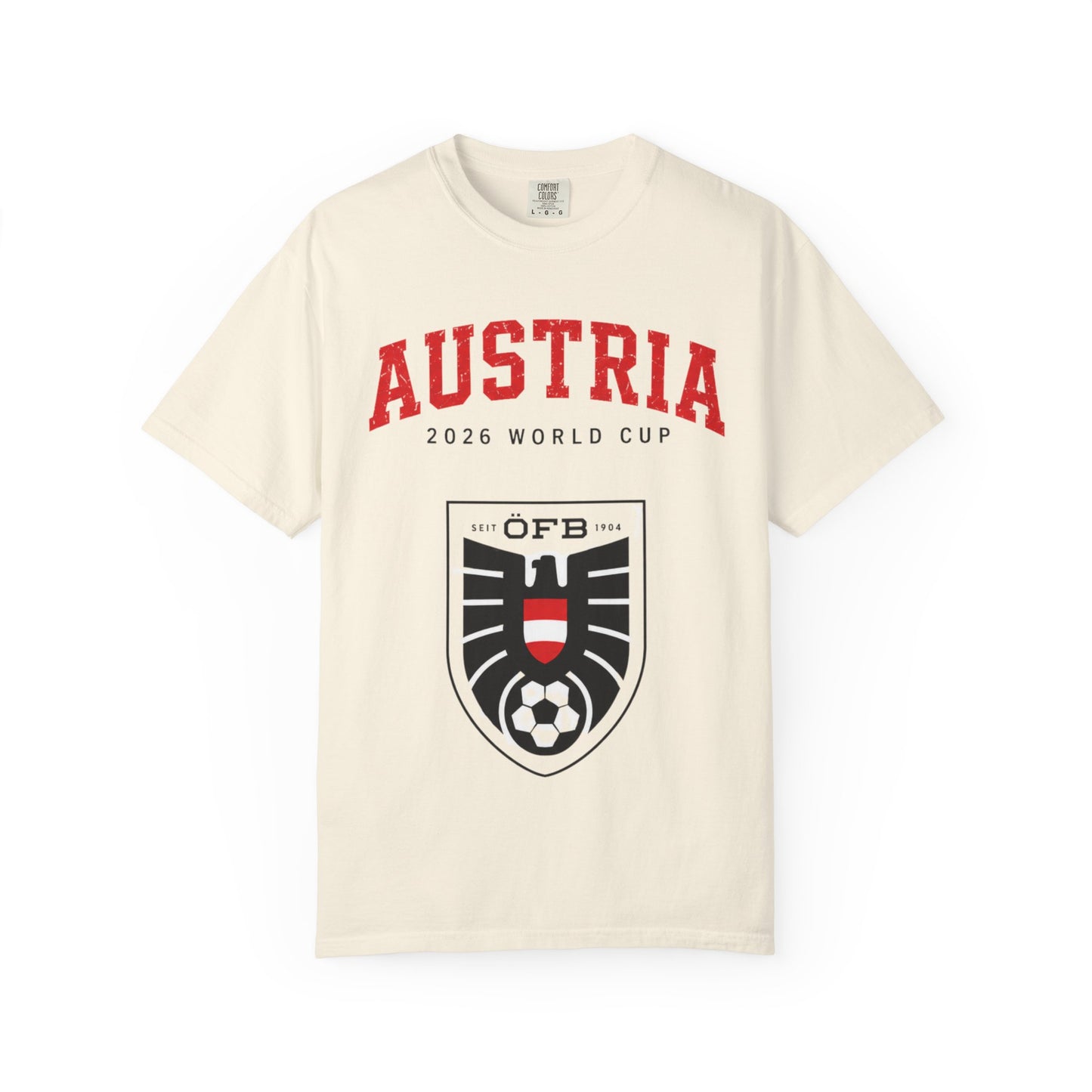 AUSTRIA Unisex Garment-Dyed T-shirt