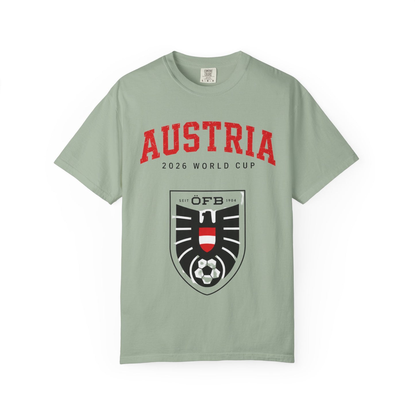 AUSTRIA Unisex Garment-Dyed T-shirt