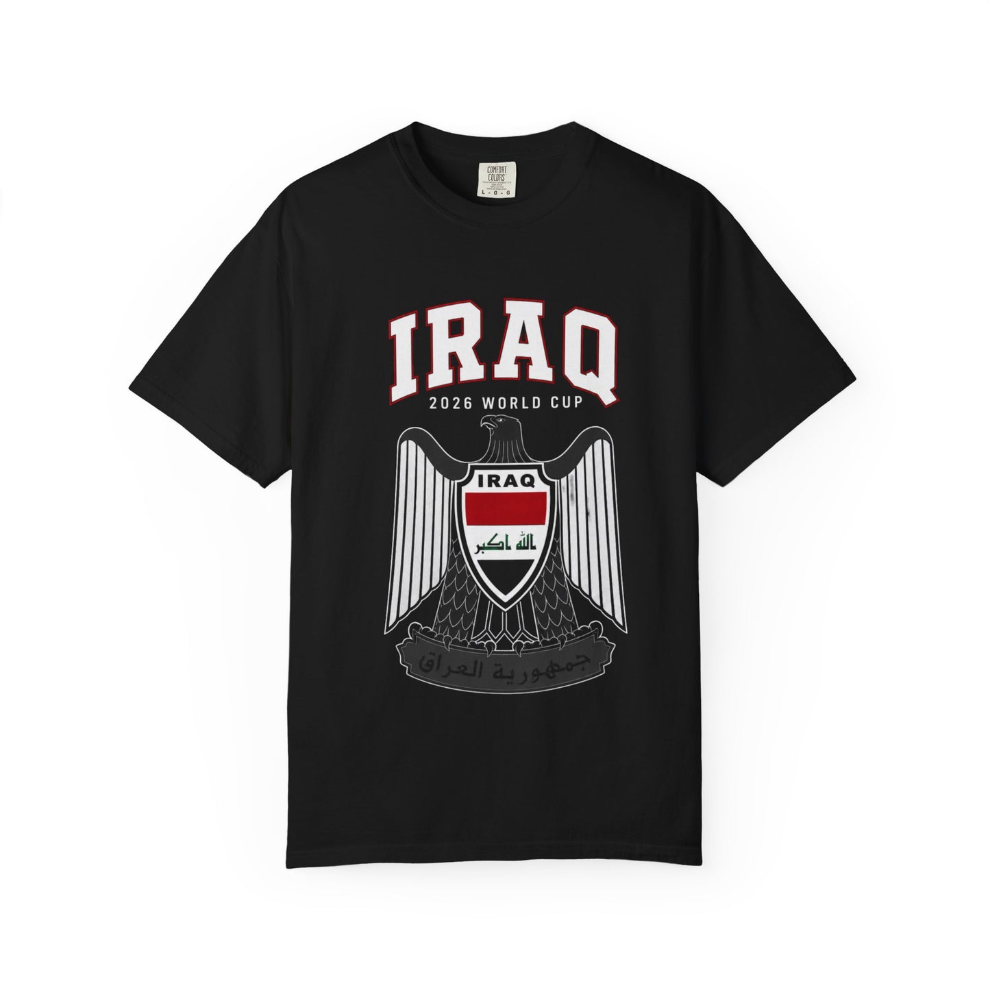 IRAQ Unisex Garment-Dyed T-shirt