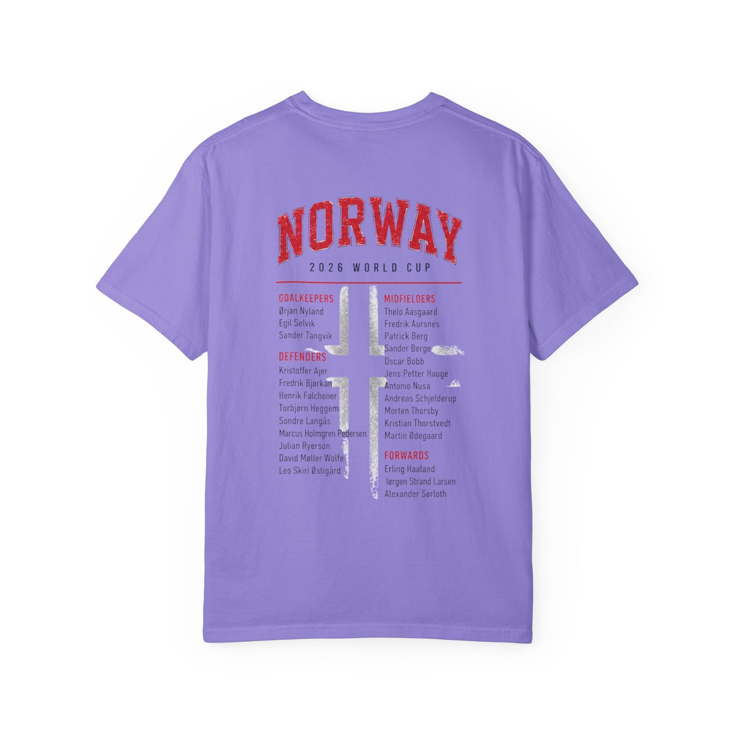 FIFA NORWAY Unisex Garment-Dyed T-shirt