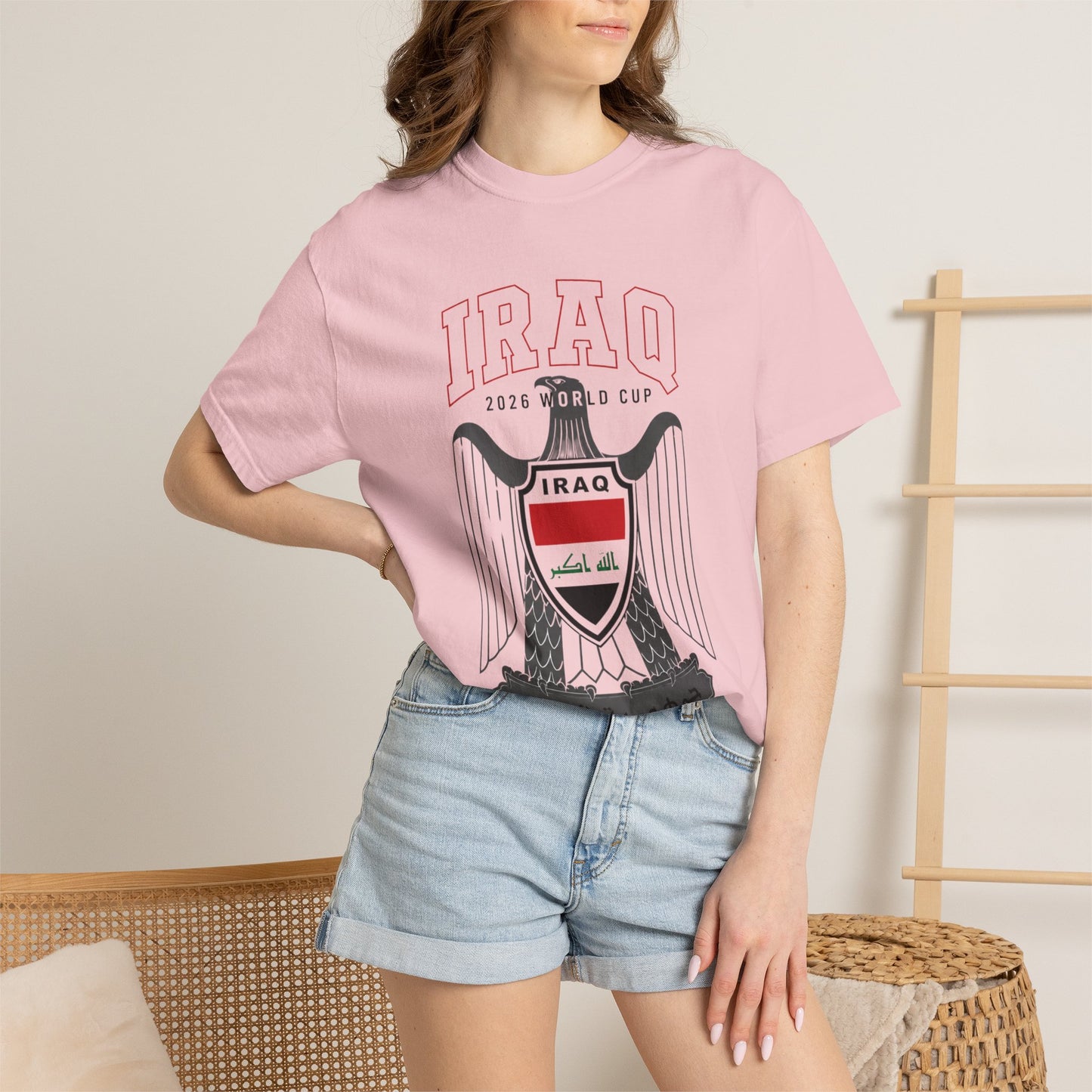 IRAQ Unisex Garment-Dyed T-shirt
