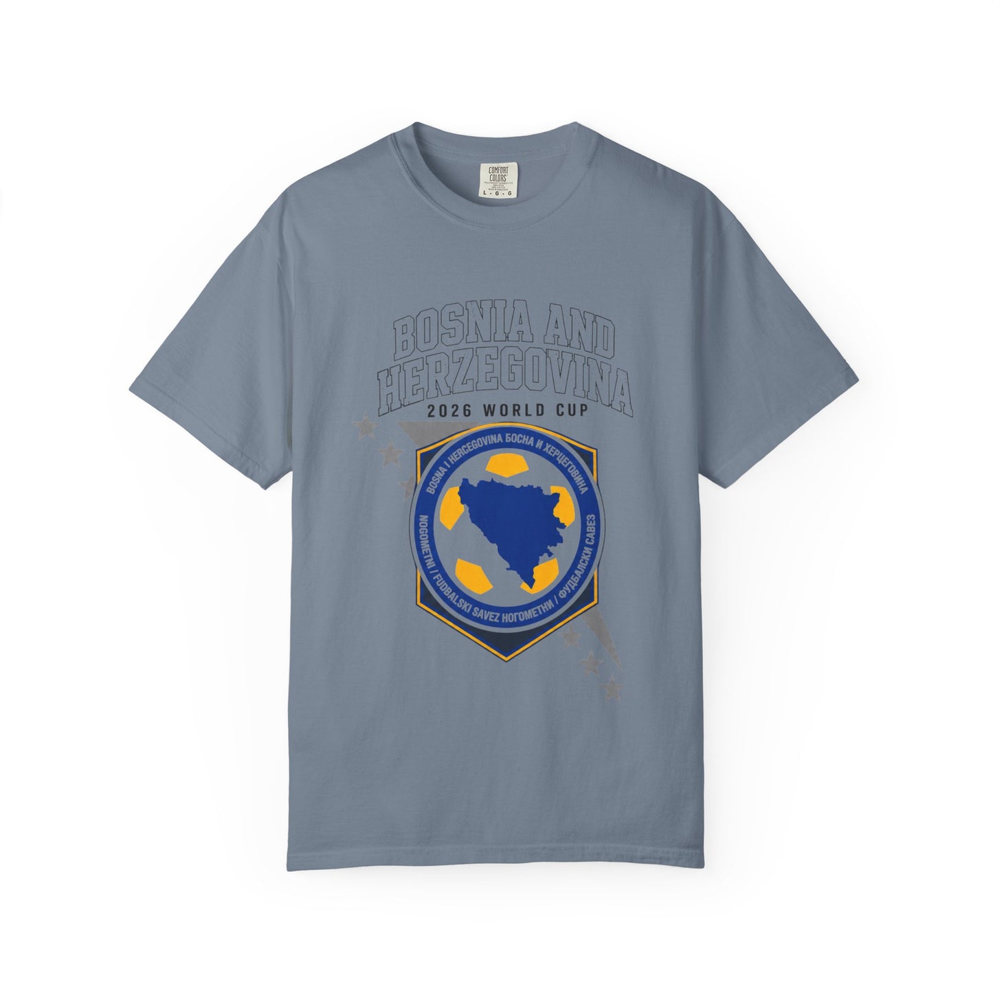 BOSNIA AND HERZEGOVINA Unisex Garment-Dyed T-shirt