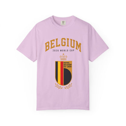 Belgium Unisex Garment-Dyed T-shirt