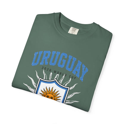 Uruguay Unisex Garment-Dyed T-shirt