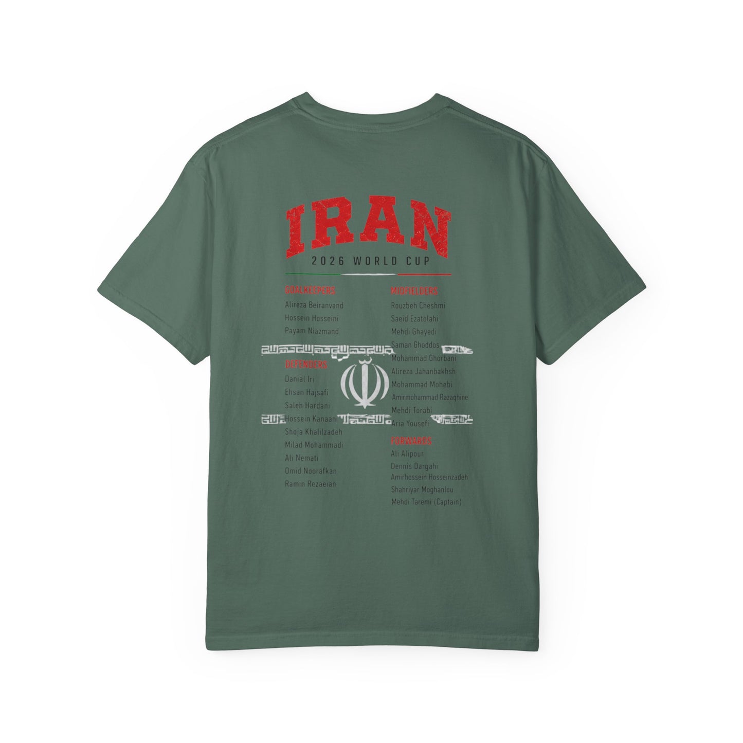FIFA IRAN Unisex Garment-Dyed T-shirt