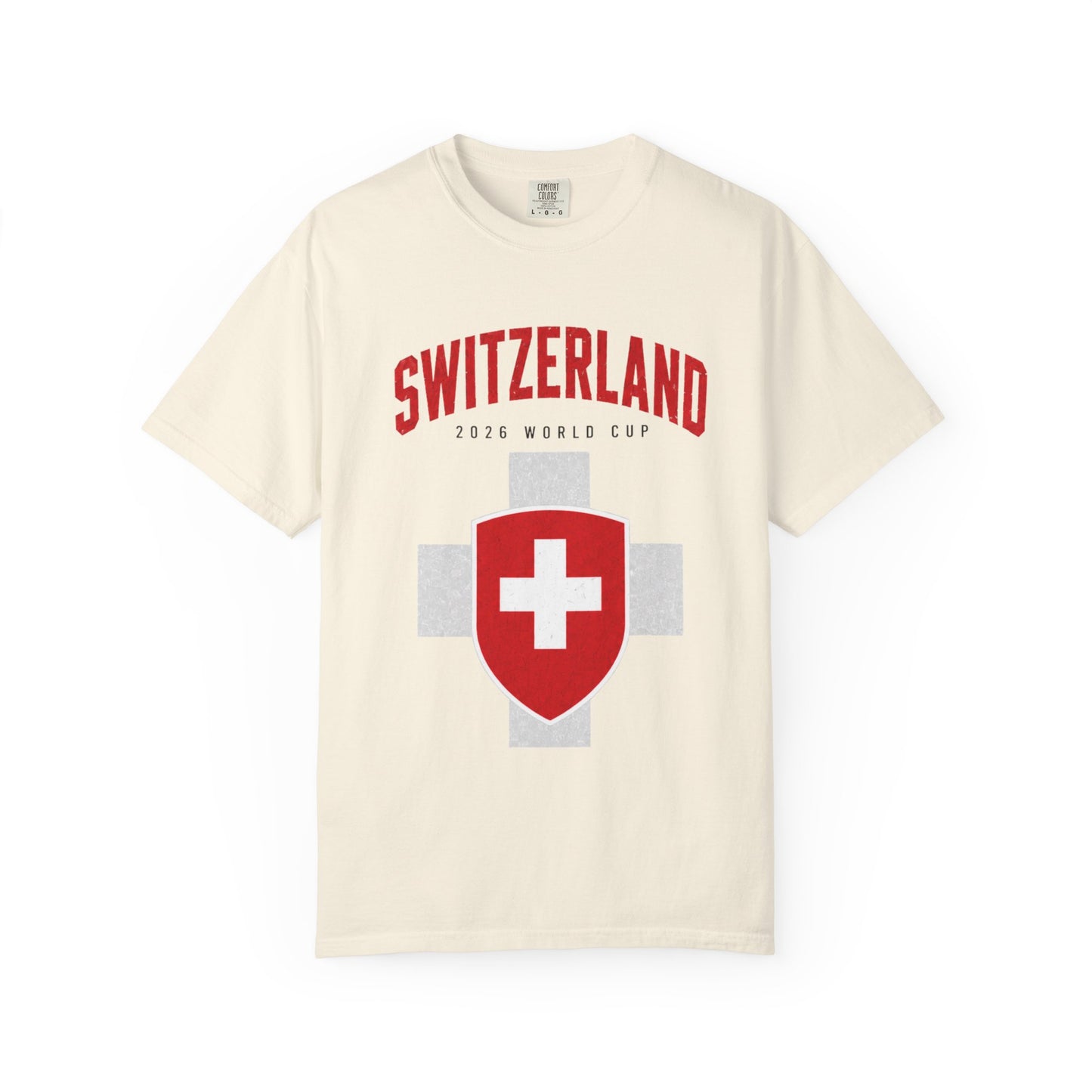 SWITZERLAND Unisex Garment-Dyed T-shirt