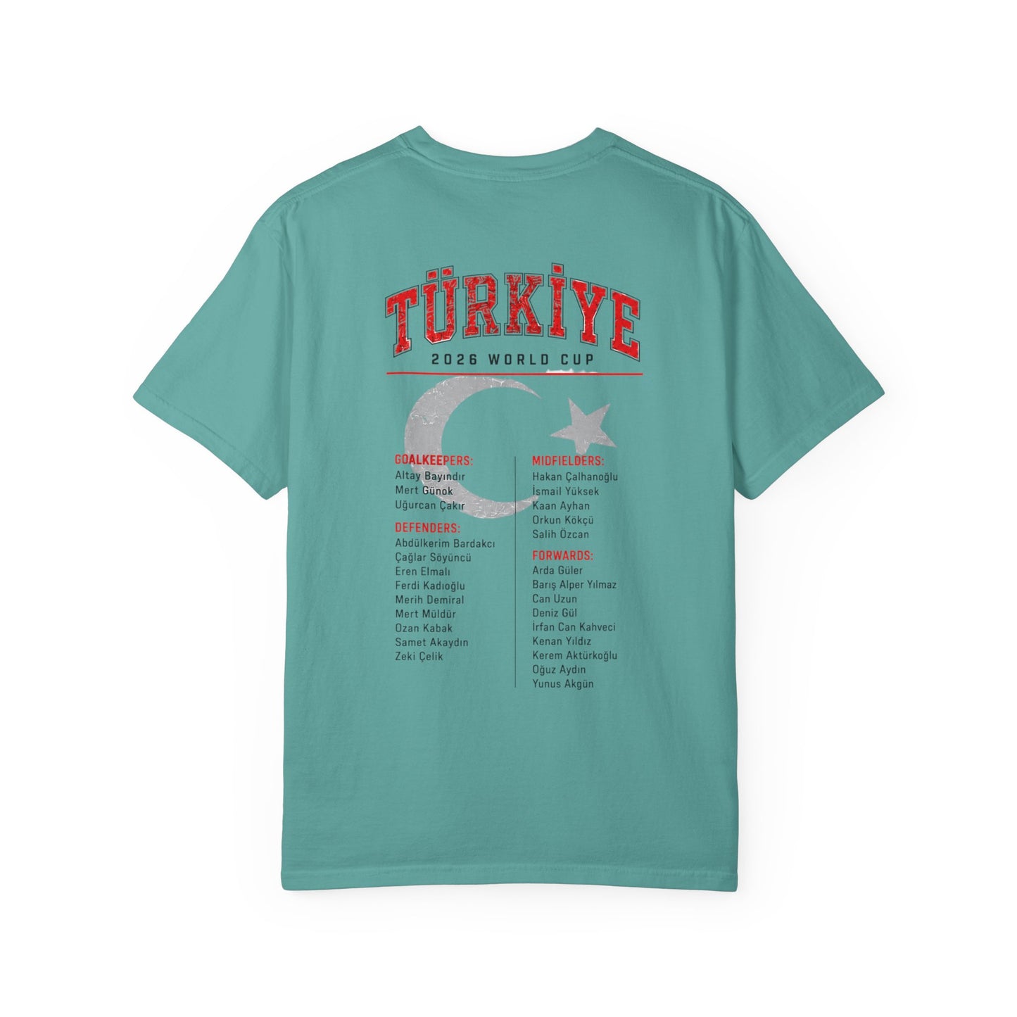 Turkey Unisex Garment-Dyed T-shirt