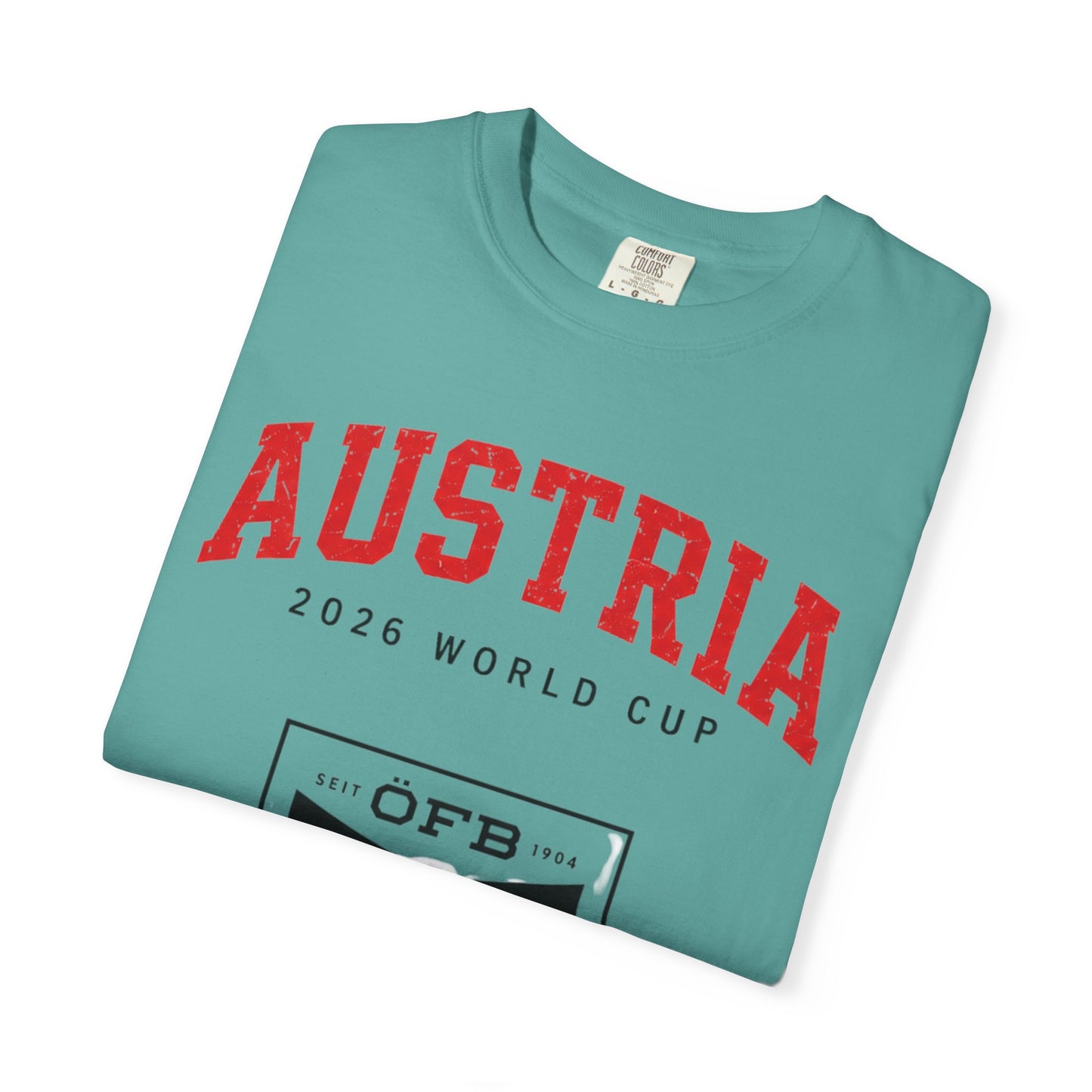 AUSTRIA Unisex Garment-Dyed T-shirt