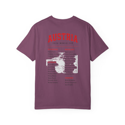 AUSTRIA Unisex Garment-Dyed T-shirt