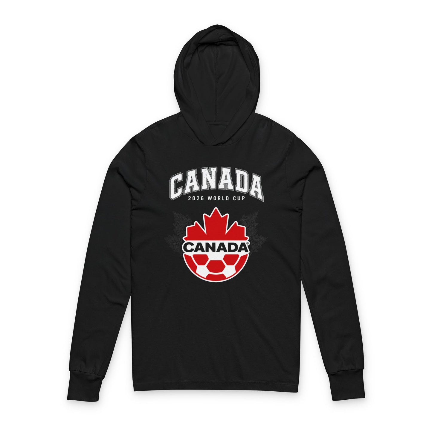CANADA Hoodie Tee — Lightweight Hooded Long-Sleeve Shirt