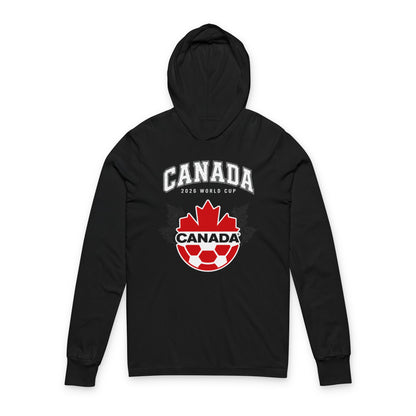 CANADA Hoodie Tee — Lightweight Hooded Long-Sleeve Shirt