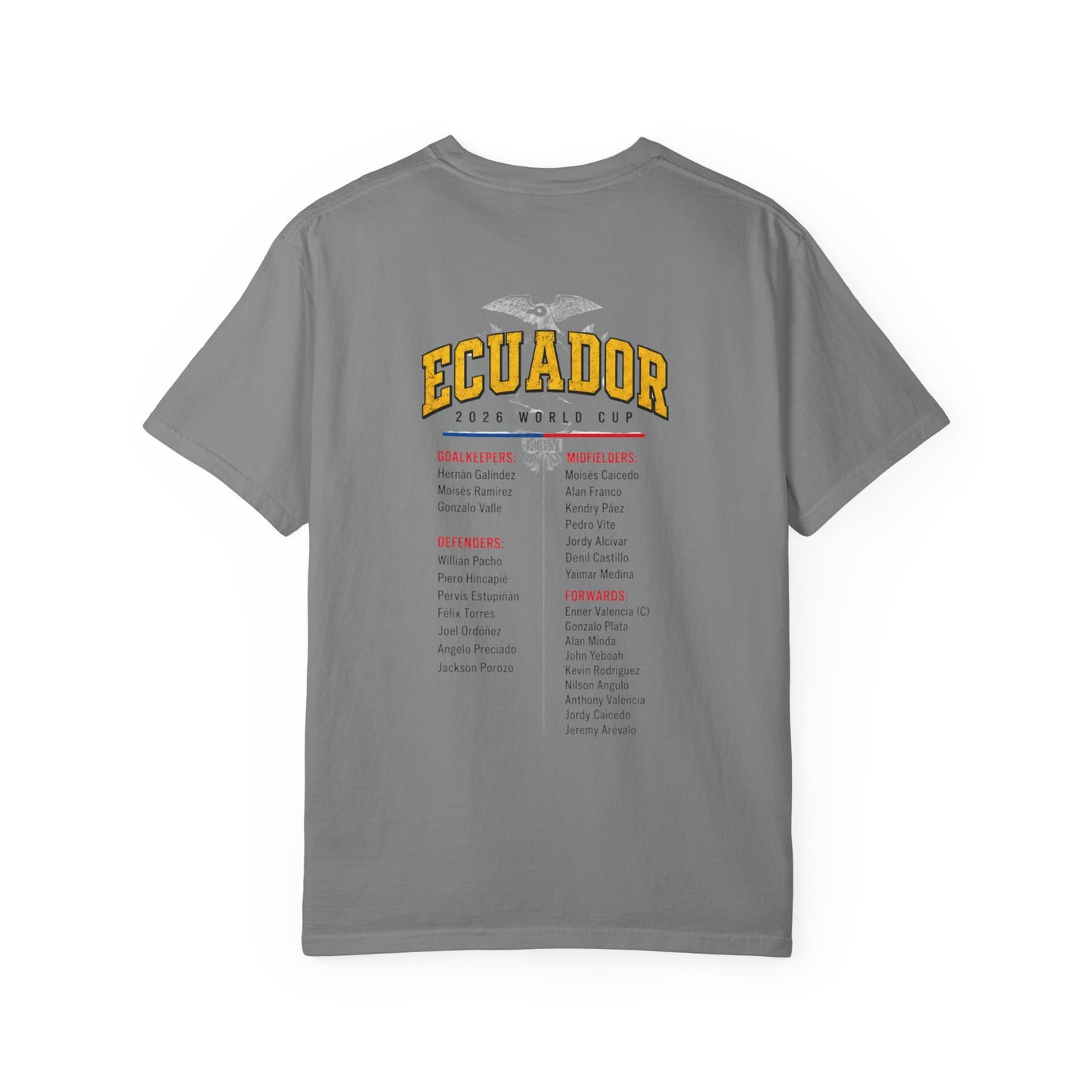 ECUADOR Unisex Garment-Dyed T-shirt