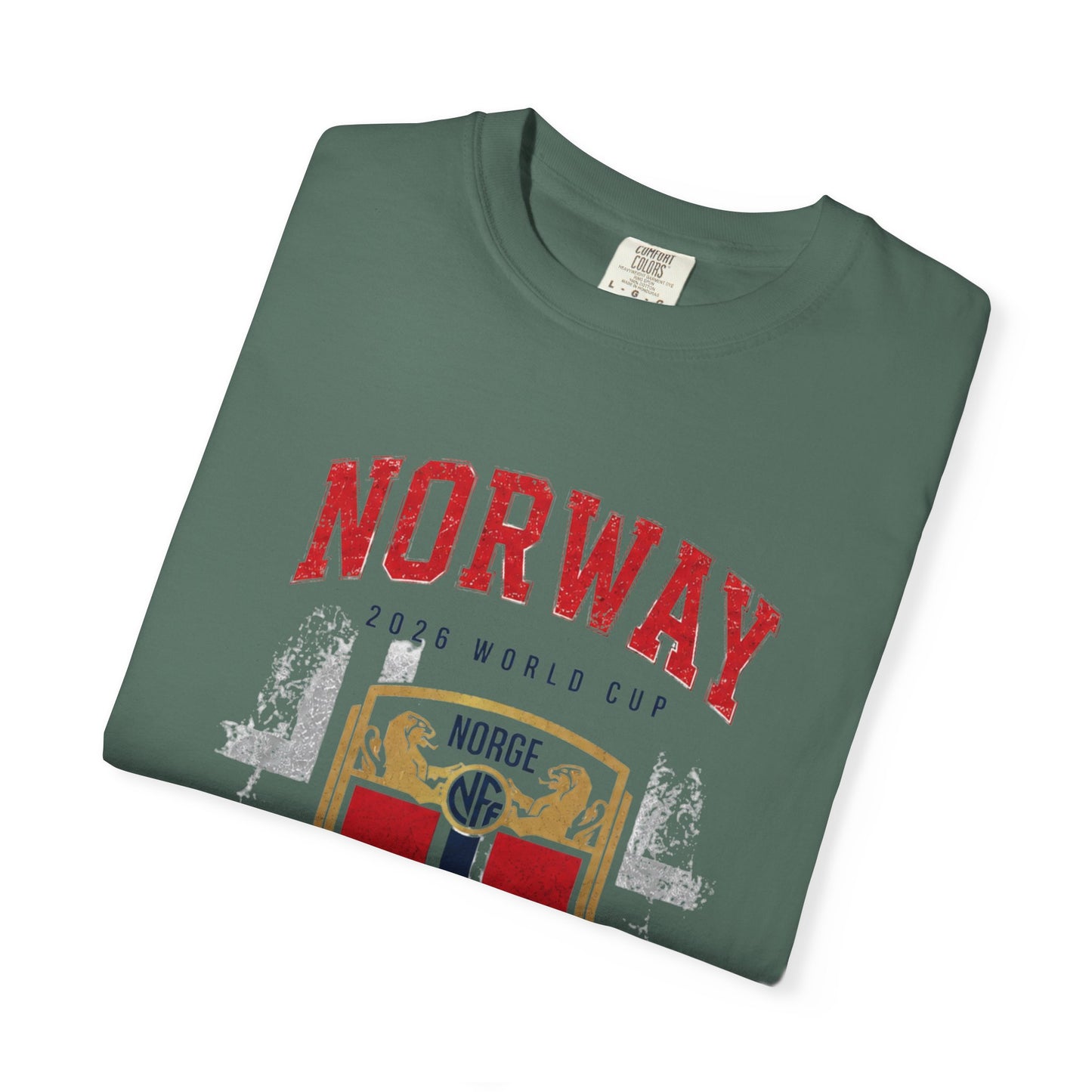 FIFA NORWAY Unisex Garment-Dyed T-shirt