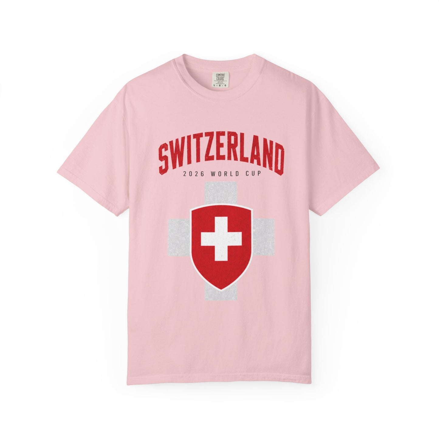 SWITZERLAND Unisex Garment-Dyed T-shirt