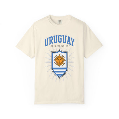 Uruguay Unisex Garment-Dyed T-shirt
