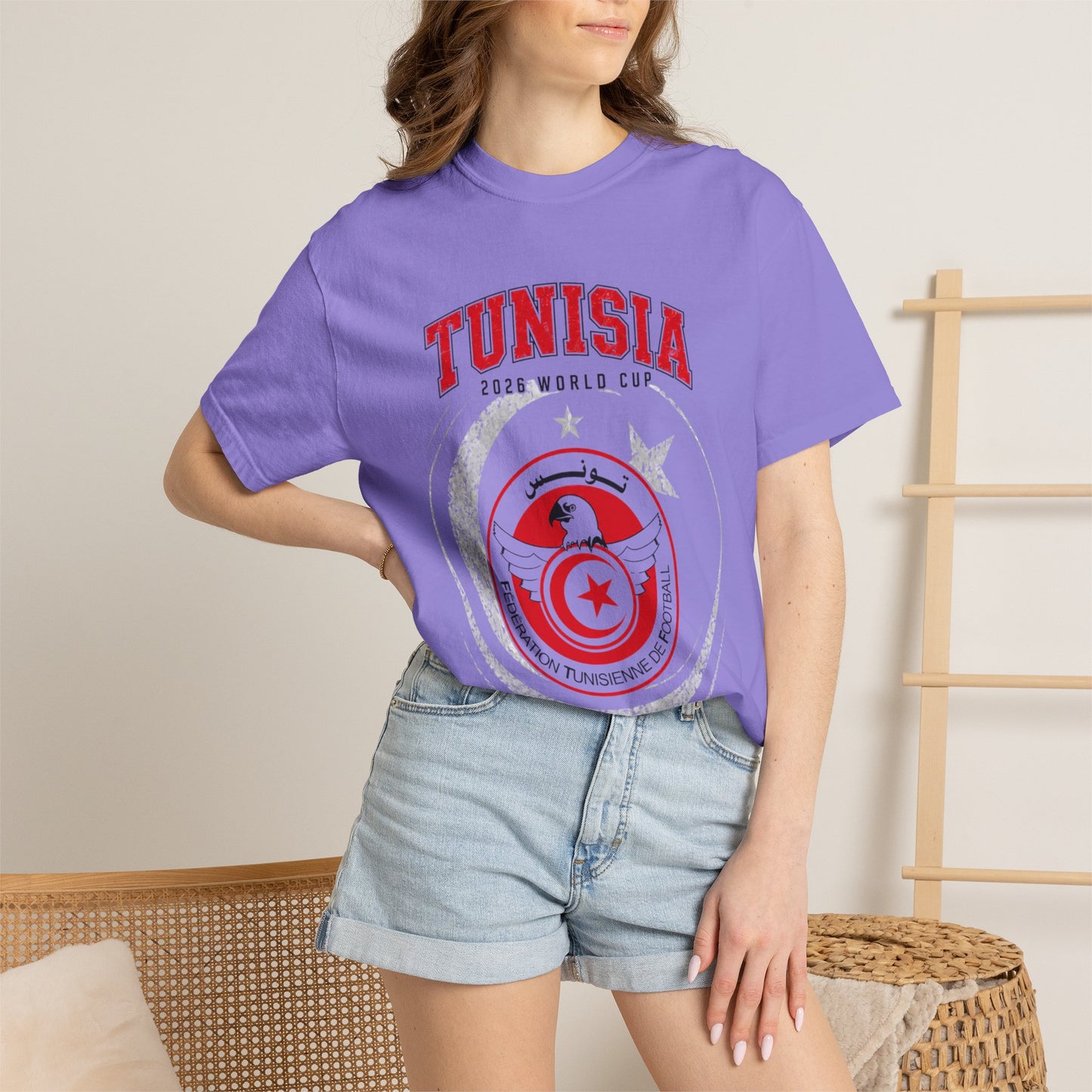 TUNISIA Unisex Garment-Dyed T-shirt