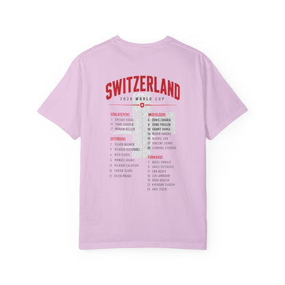 SWITZERLAND Unisex Garment-Dyed T-shirt