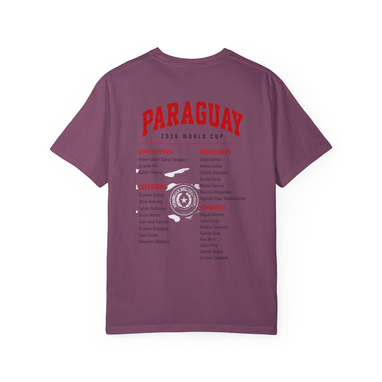 PARAGUAY Unisex Garment-Dyed T-shirt