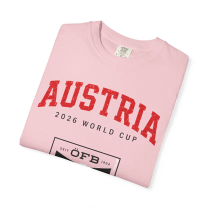 AUSTRIA Unisex Garment-Dyed T-shirt