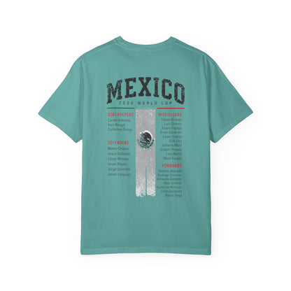 MEXICO Unisex Garment-Dyed T-shirt