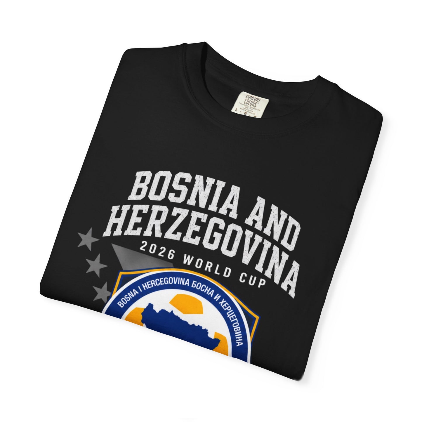 BOSNIA AND HERZEGOVINA Unisex Garment-Dyed T-shirt