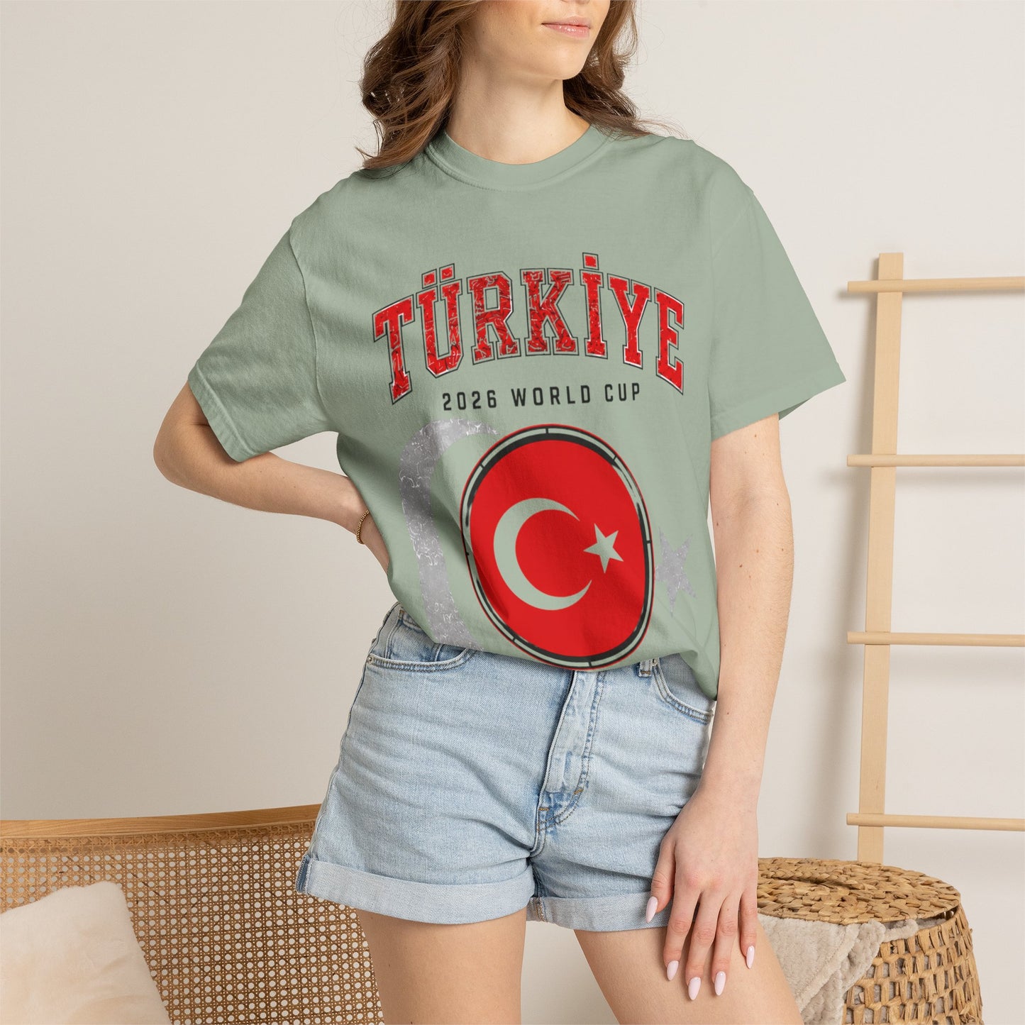 Turkey Unisex Garment-Dyed T-shirt