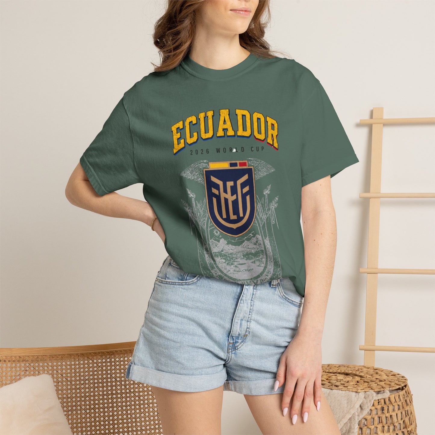 ECUADOR Unisex Garment-Dyed T-shirt