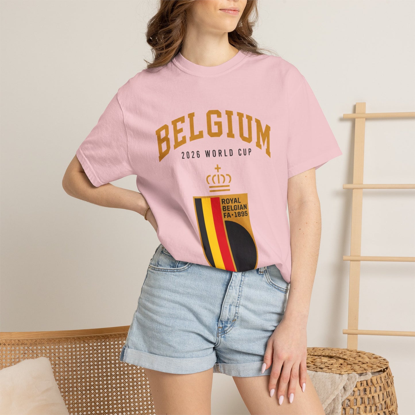 Belgium Unisex Garment-Dyed T-shirt