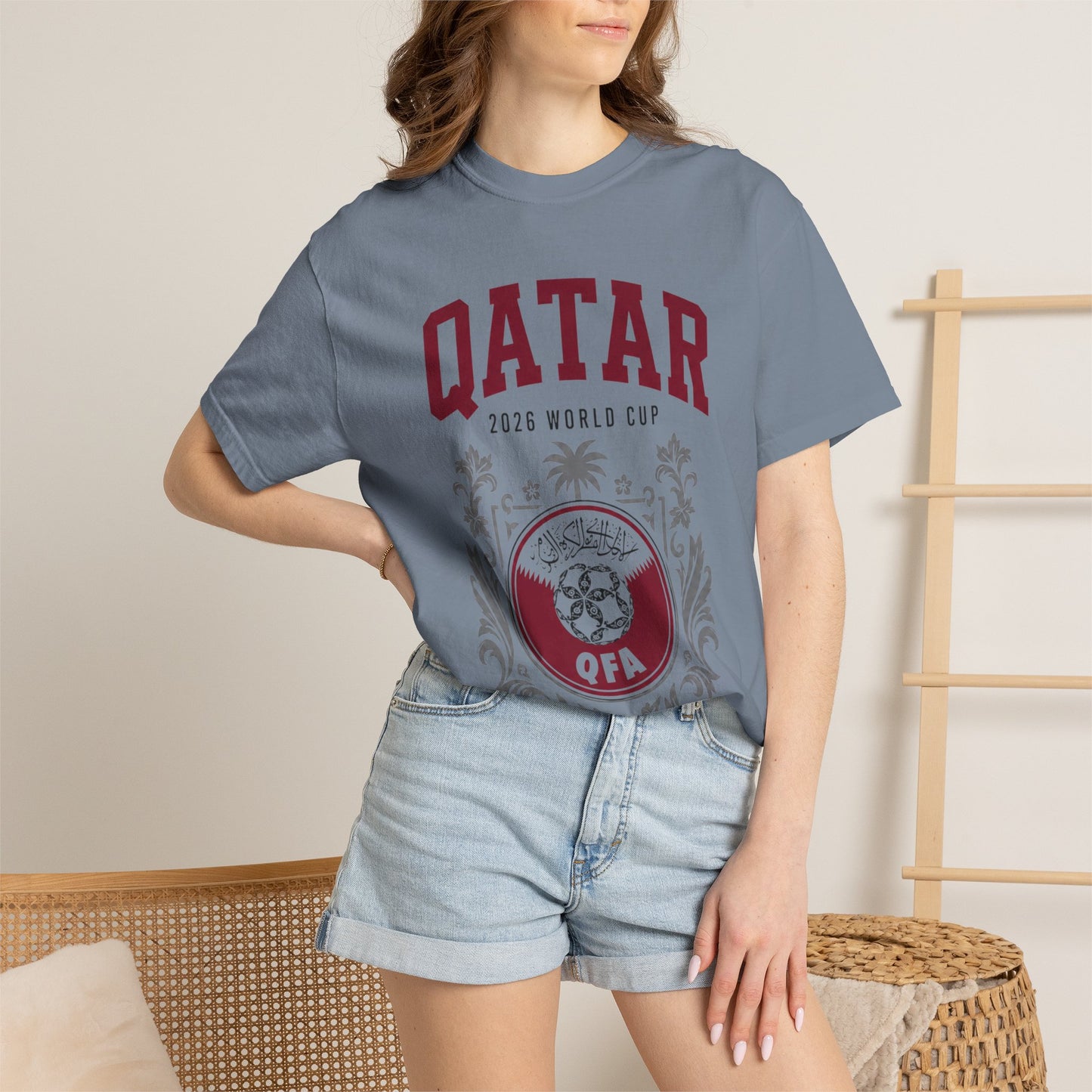 FIFA QATAR Unisex Garment-Dyed T-shirt