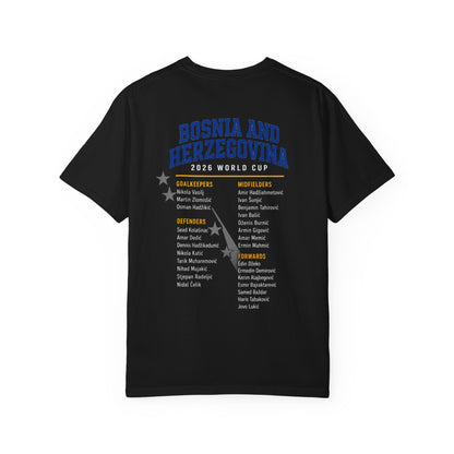 BOSNIA AND HERZEGOVINA Unisex Garment-Dyed T-shirt