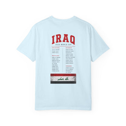 IRAQ Unisex Garment-Dyed T-shirt