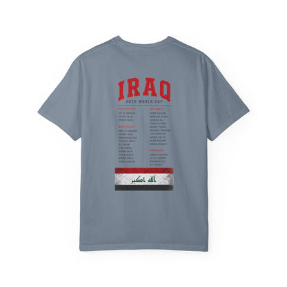 IRAQ Unisex Garment-Dyed T-shirt