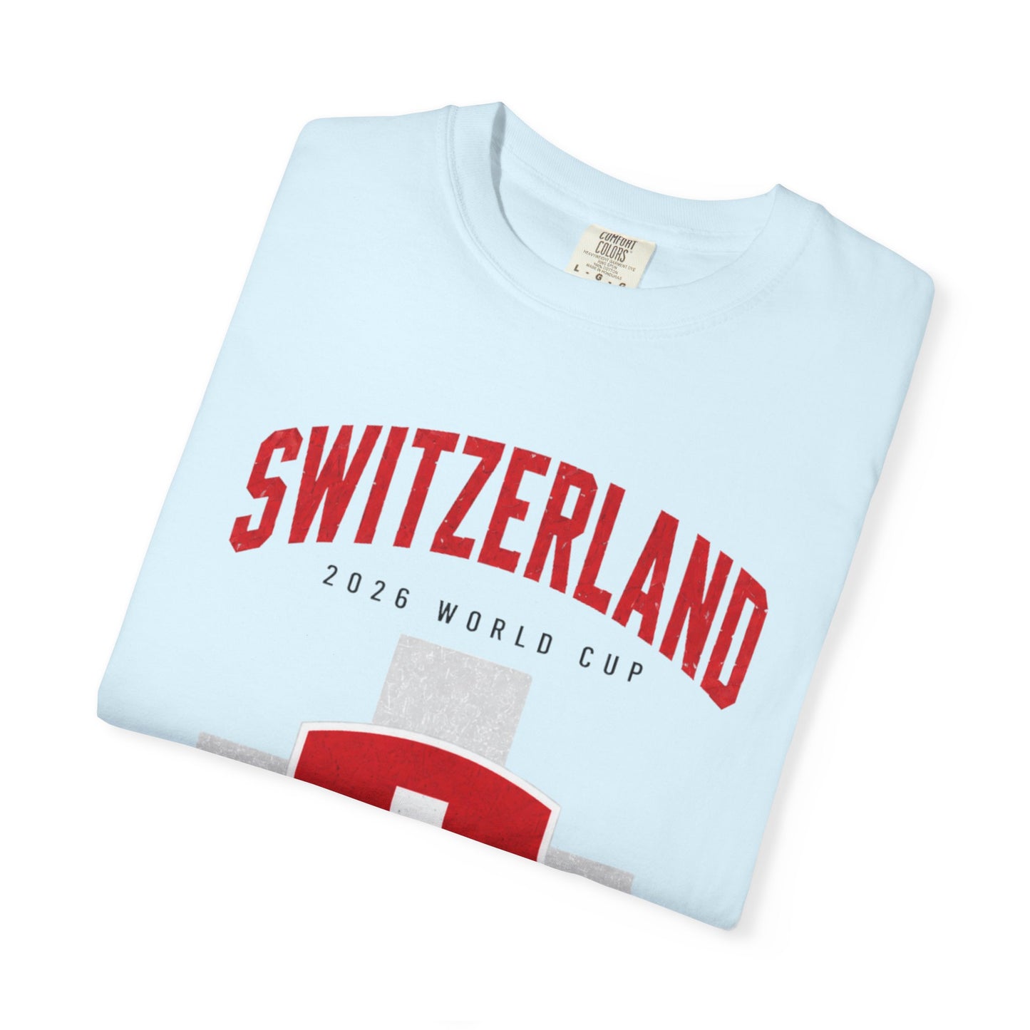 SWITZERLAND Unisex Garment-Dyed T-shirt