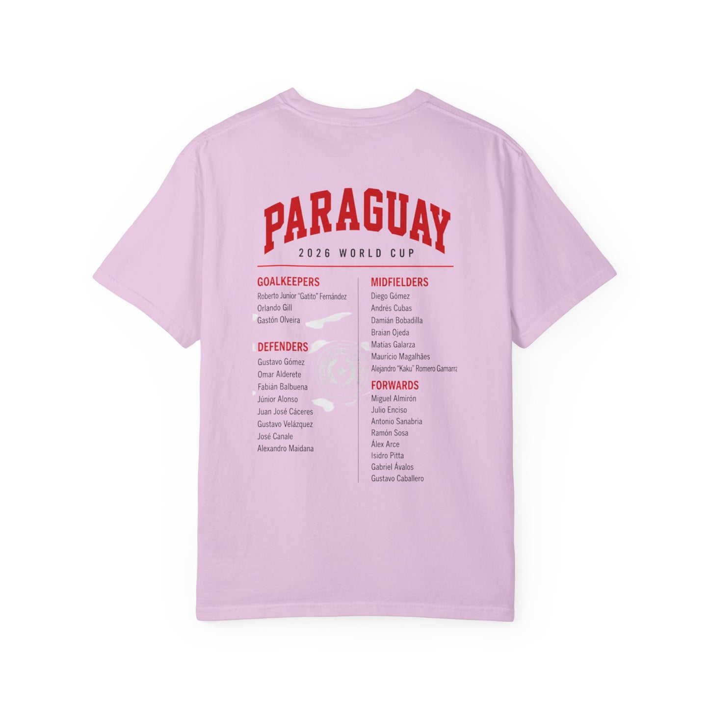 PARAGUAY Unisex Garment-Dyed T-shirt