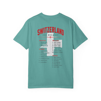 SWITZERLAND Unisex Garment-Dyed T-shirt
