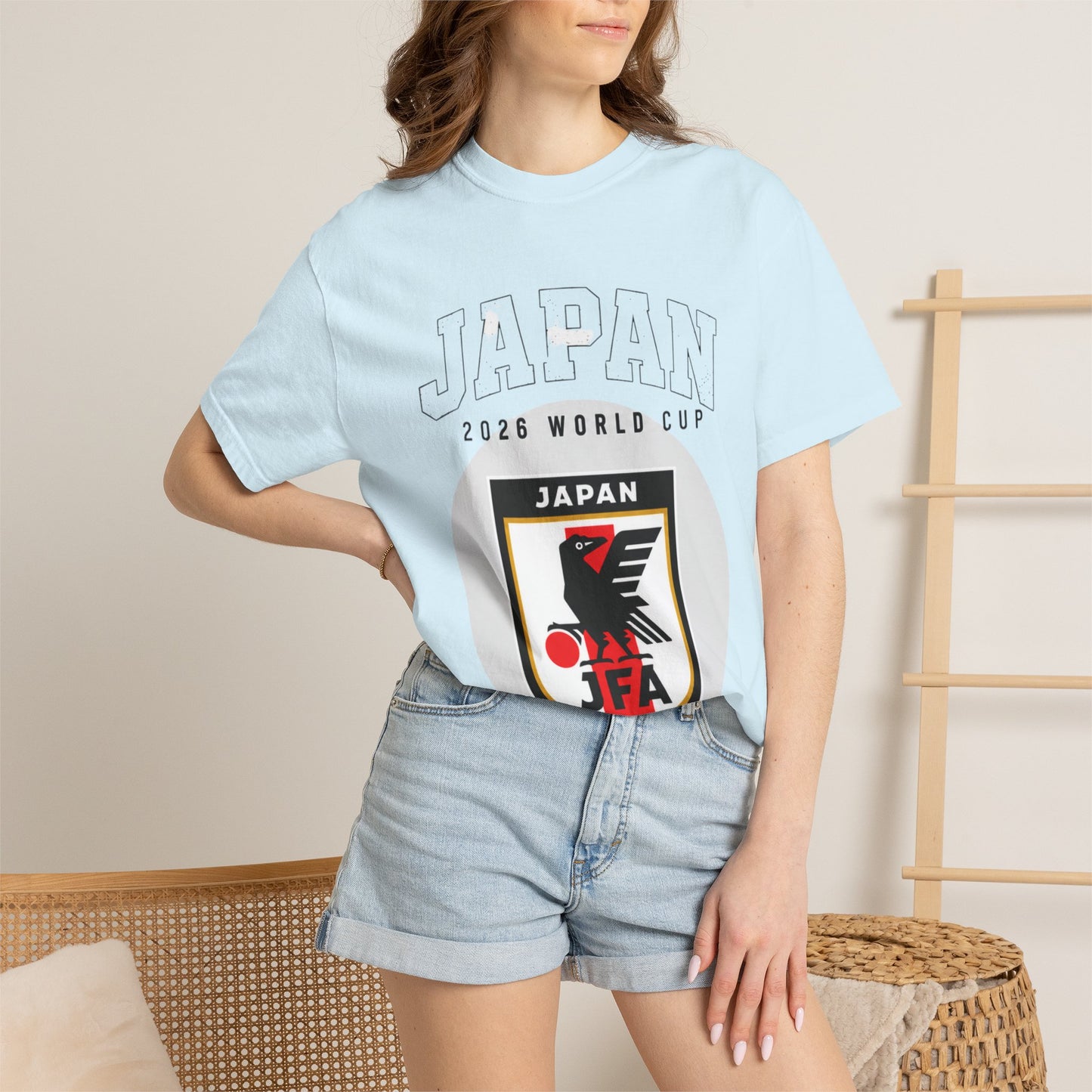 FIFA JAPAN Unisex Garment-Dyed T-shirt