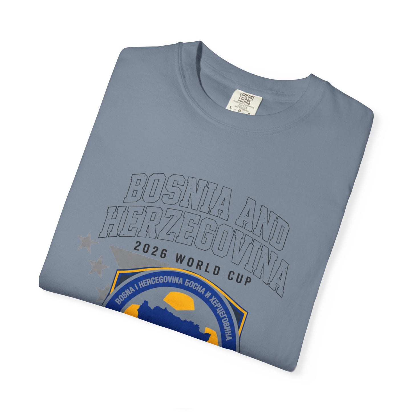 BOSNIA AND HERZEGOVINA Unisex Garment-Dyed T-shirt