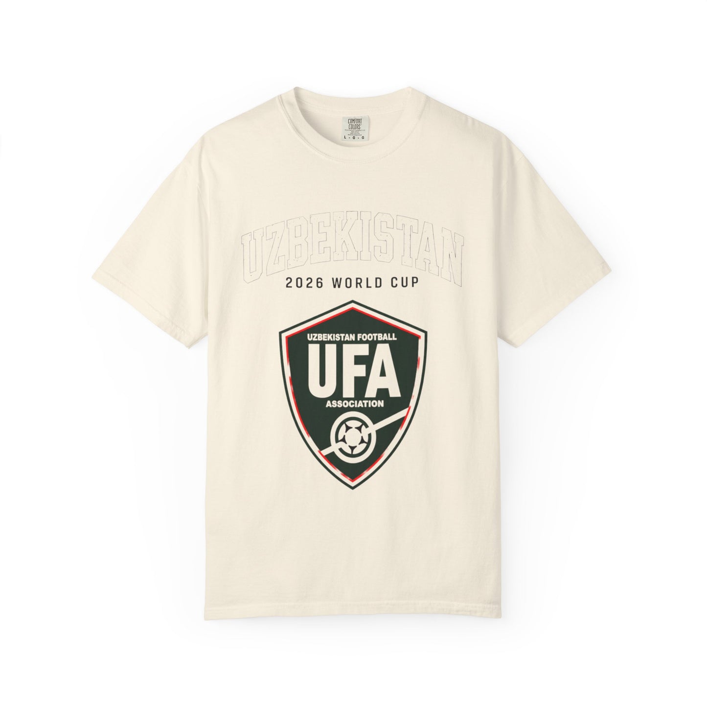 UZBEKISTAN Unisex Garment-Dyed T-shirt